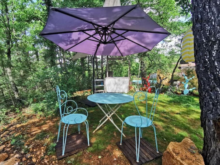 Cabanon Dans Un Ecrin De Verdure 칼리앙 외부 사진